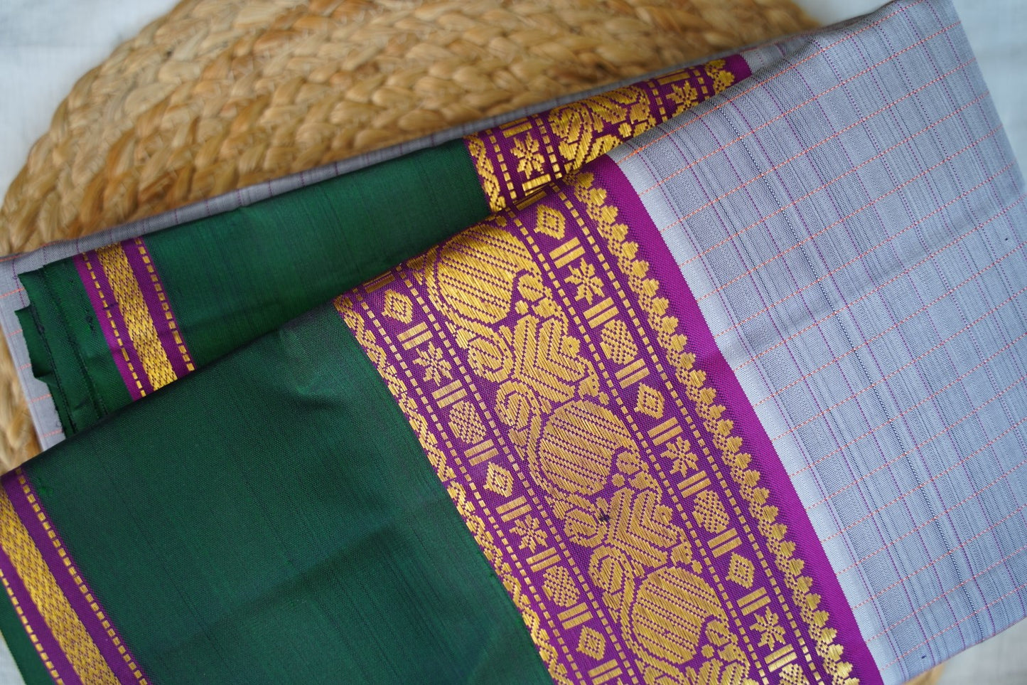 Pure Kanchi Silk Saree PC16687