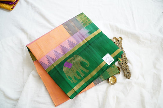 Kanchi Handloom Silk Cotton Saree  PC15449