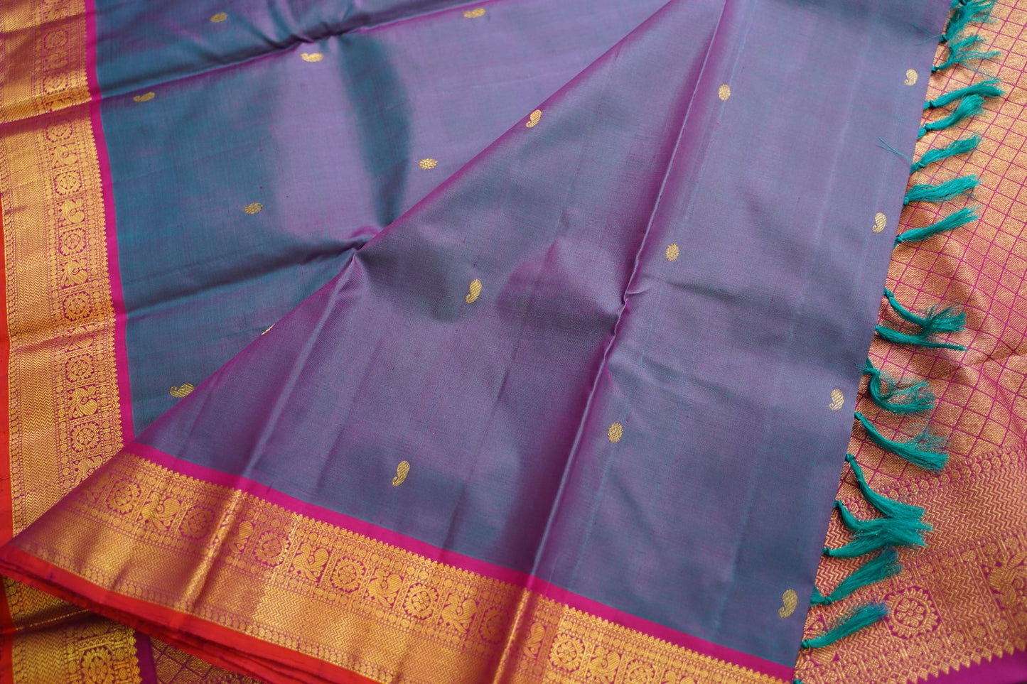 Pure Kanchi Silk Saree PC17561