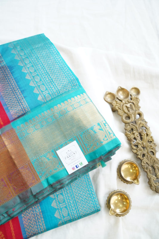 Kanchi Handloom Silk Cotton Saree PC15420