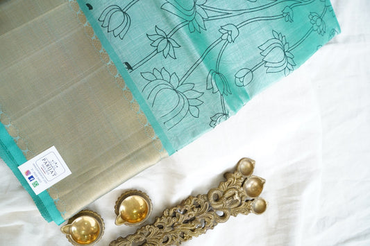 Kanchi Handloom Silk Cotton Saree PC15441