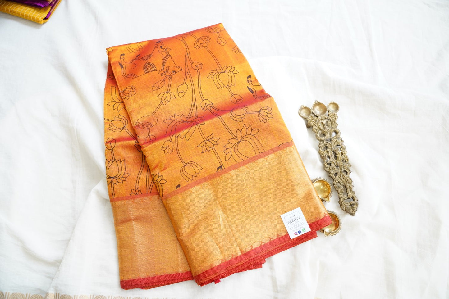 Kanchi Handloom Silk Cotton Saree PC15442