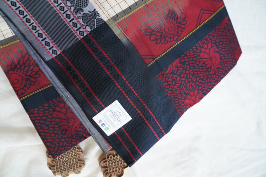Kanchi Semi Silk Cotton Saree PC15479