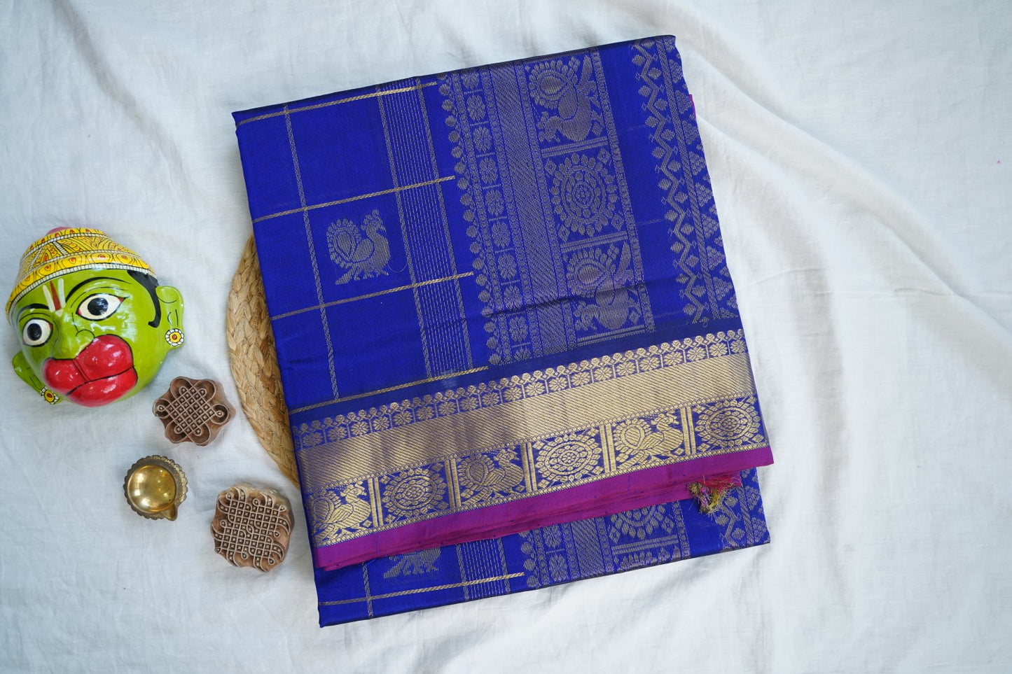 Kanchi Handloom Silk Cotton Saree PC16662