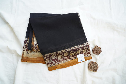 Block Printed Chanderi Saree PC15490