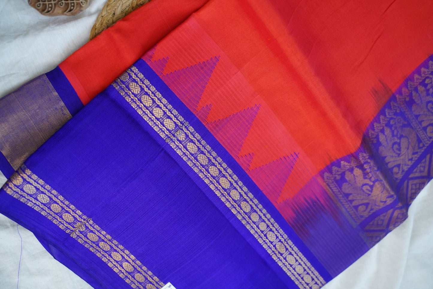 Kanchi Handloom Silk Cotton Saree PC11020