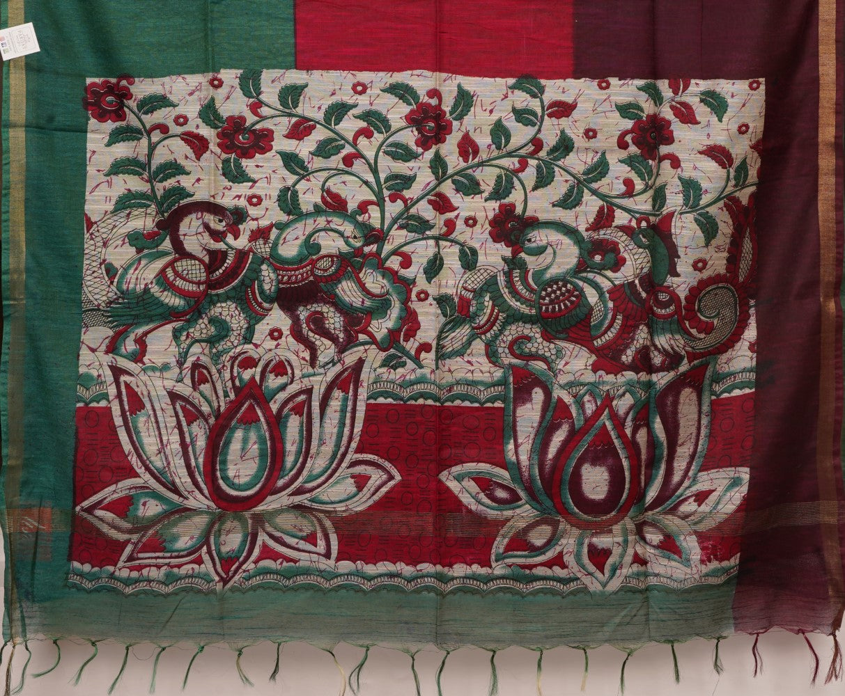 Semi tussarFancy saree PC16380