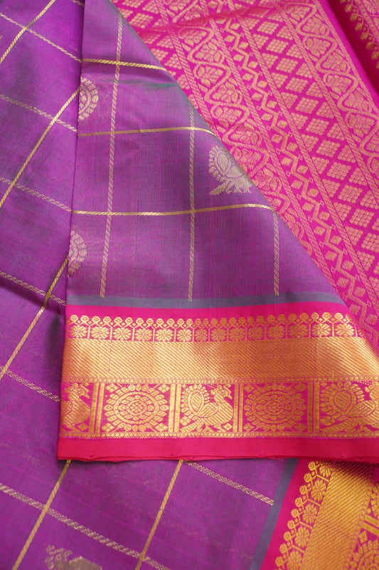 Kanchi Handloom Silk Cotton Saree PC15299