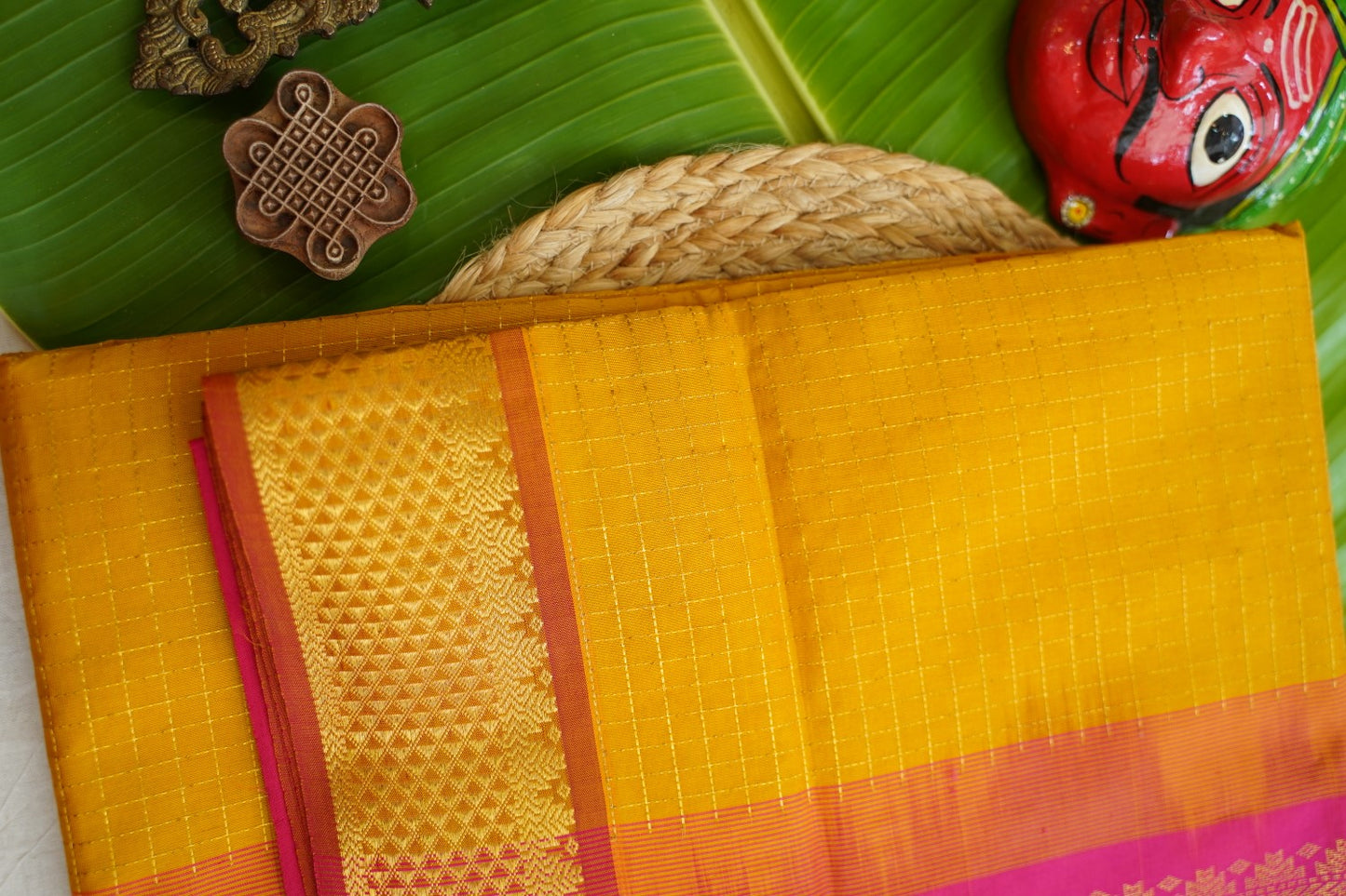 Kanchi Semi Silk Cotton Saree PC17588