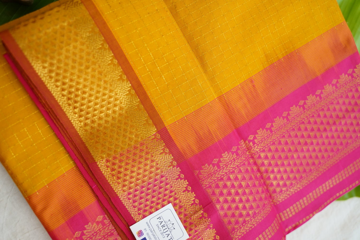 Kanchi Semi Silk Cotton Saree PC17588