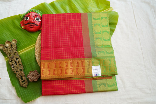 Kanchi Semi Silk Cotton Saree PC17587