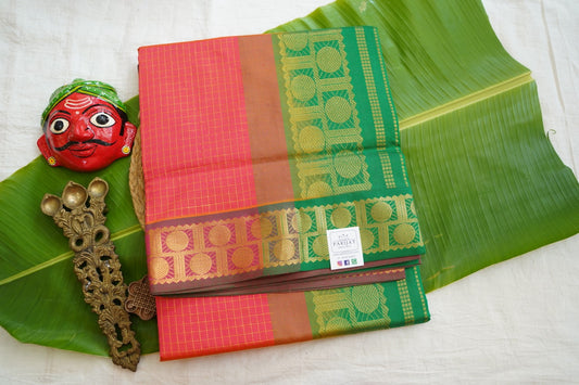 Kanchi Semi Silk Cotton Saree PC17586