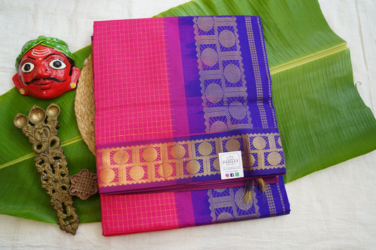 Kanchi Semi Silk Cotton Saree PC17594