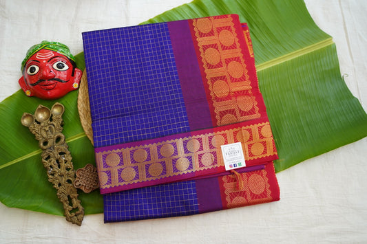 Kanchi Semi Silk Cotton Saree PC17591