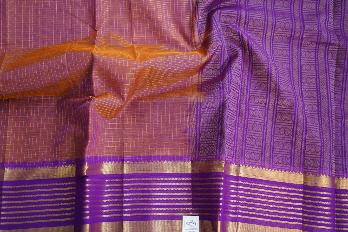 Kanchi Handloom Silk Cotton Saree PC16682