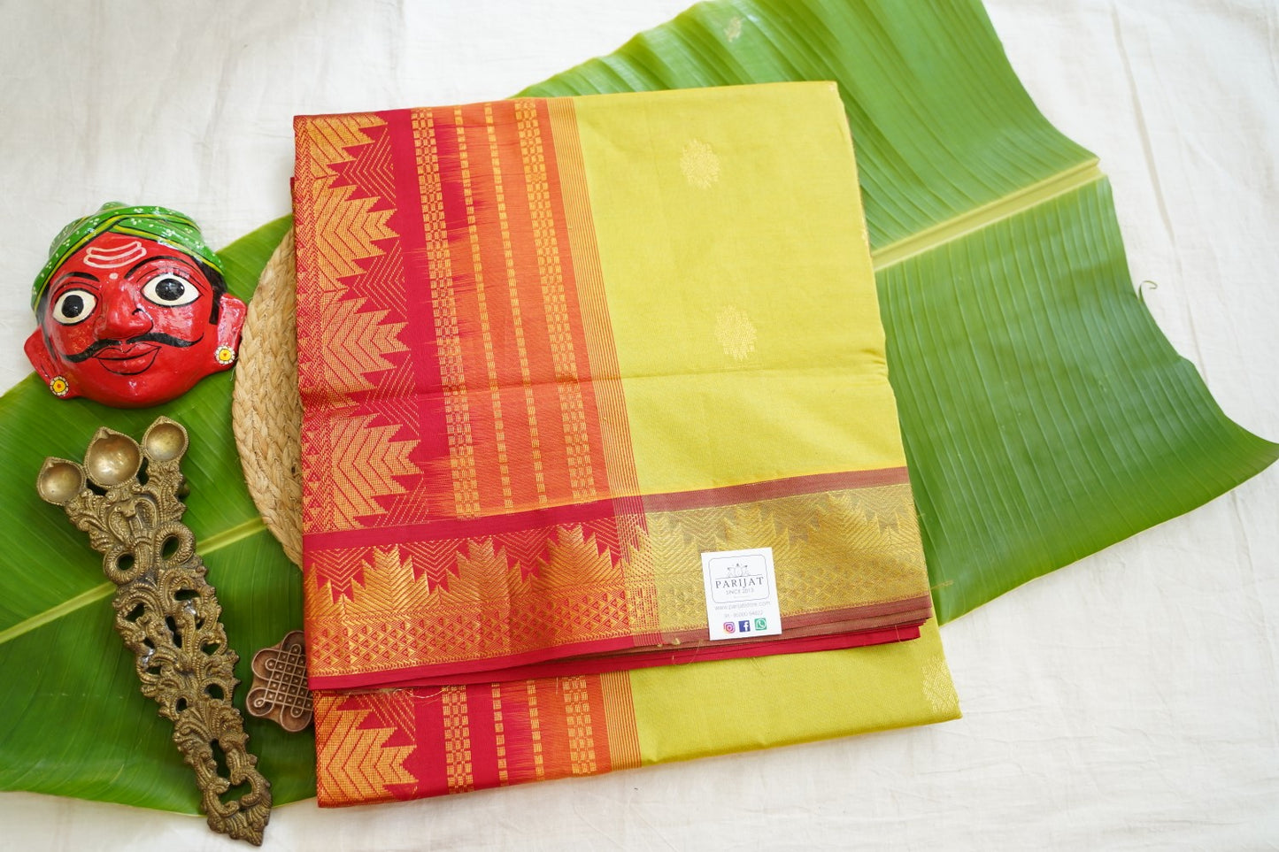 Kanchi Semi Silk Cotton Saree PC17562
