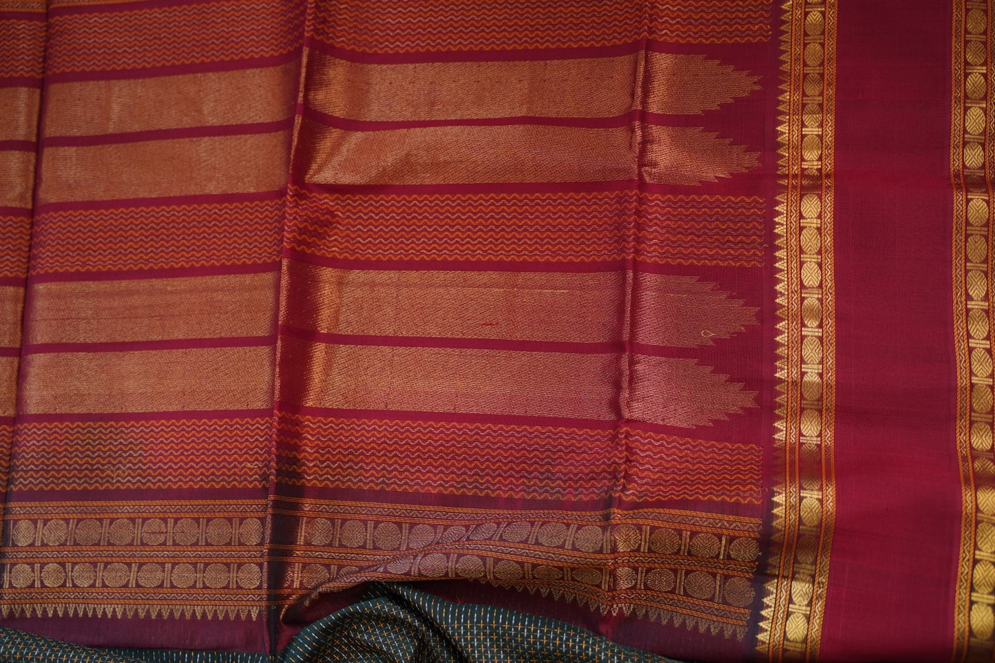 Kanchi Handloom Silk Cotton Saree PC16778