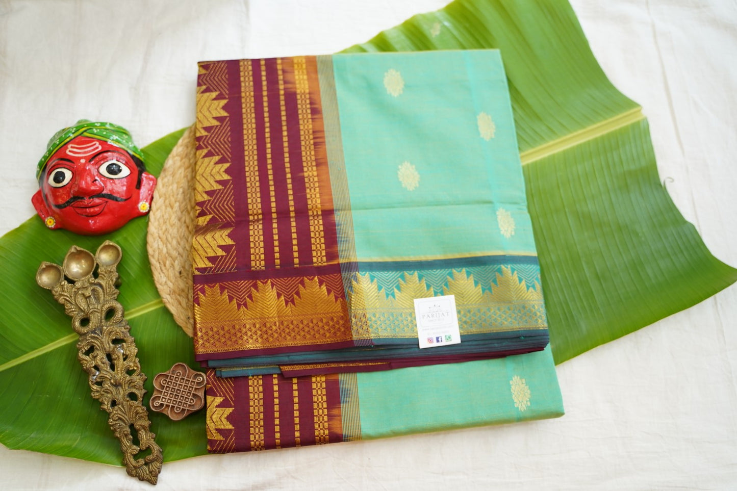 Kanchi Semi Silk Cotton Saree PC17563