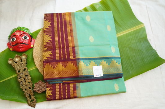 Kanchi Semi Silk Cotton Saree PC17563