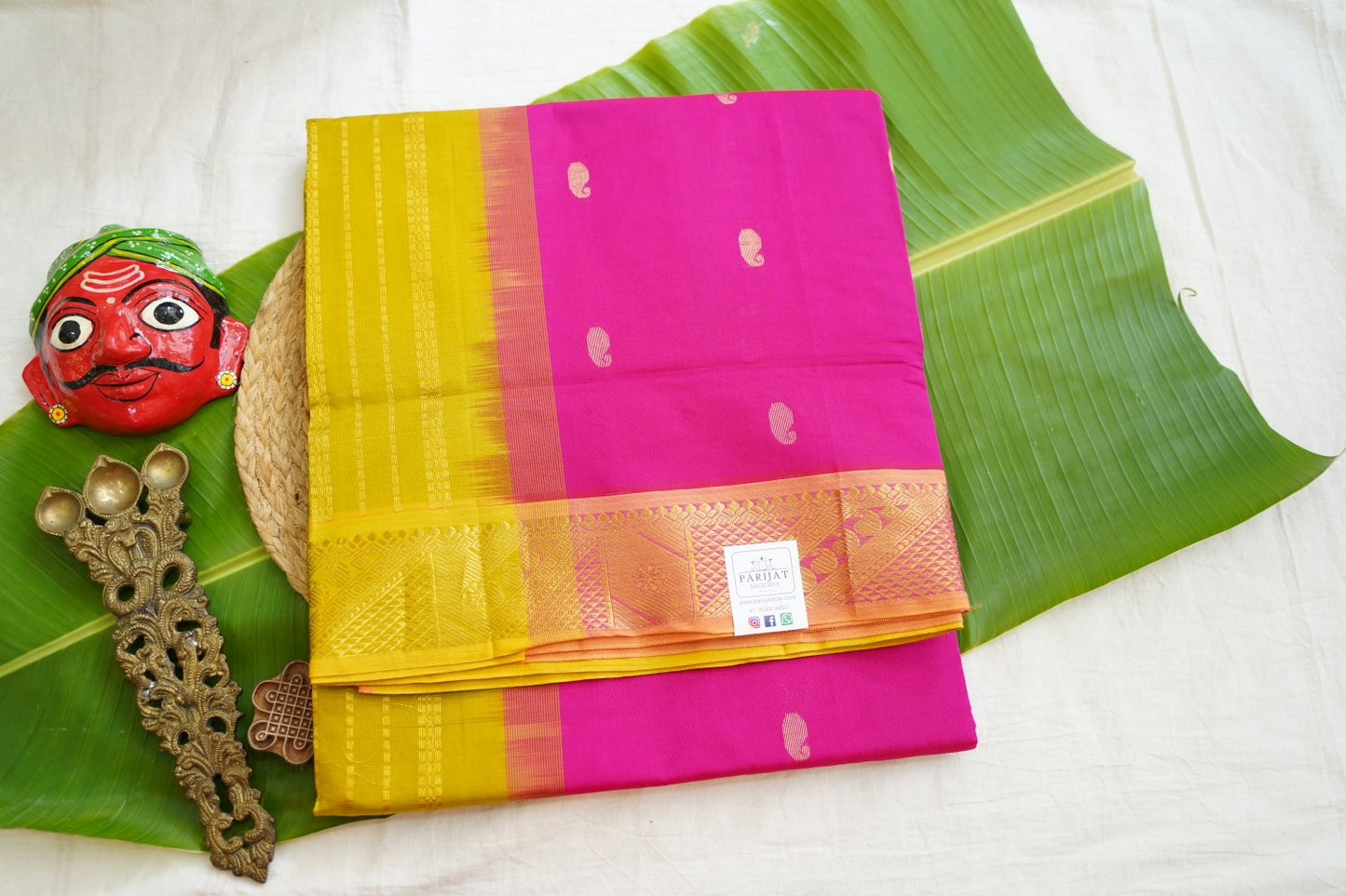 Kanchi Semi Silk Cotton Saree PC17564