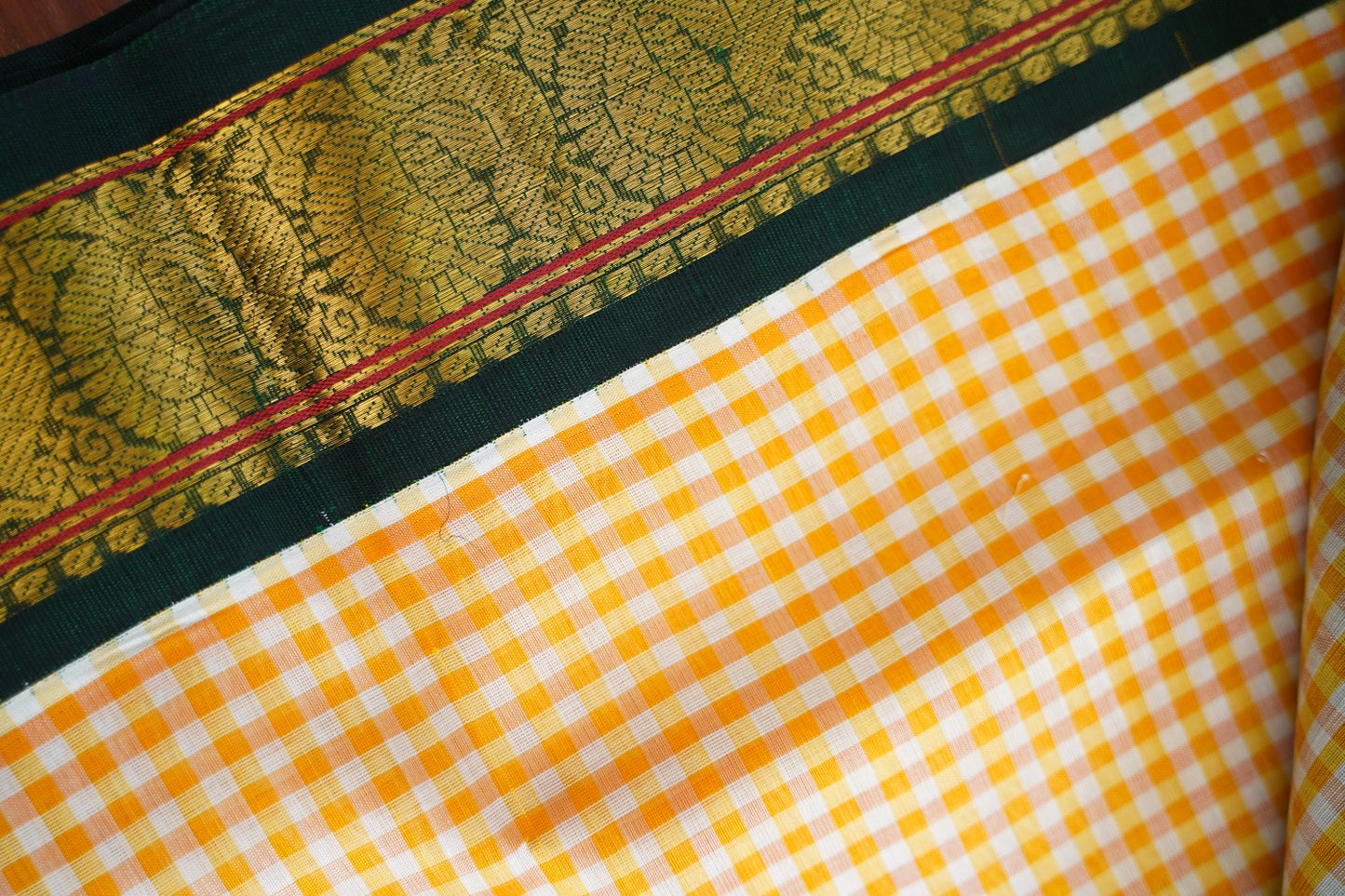 Kanchi Handloom Silk Cotton Saree PC16698