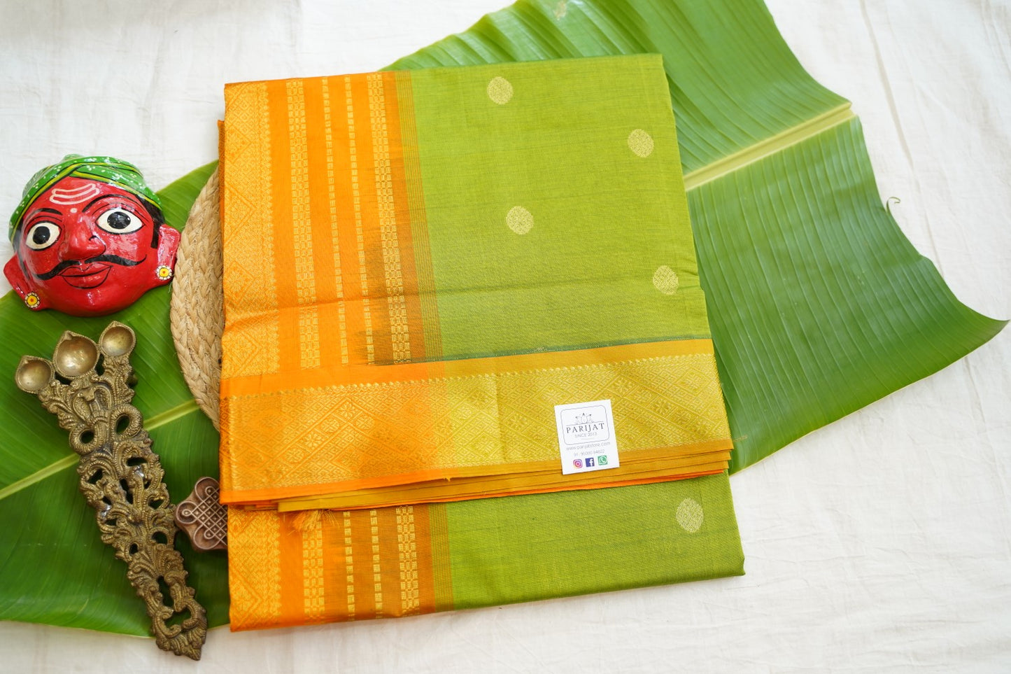 Kanchi Semi Silk Cotton Saree PC17566