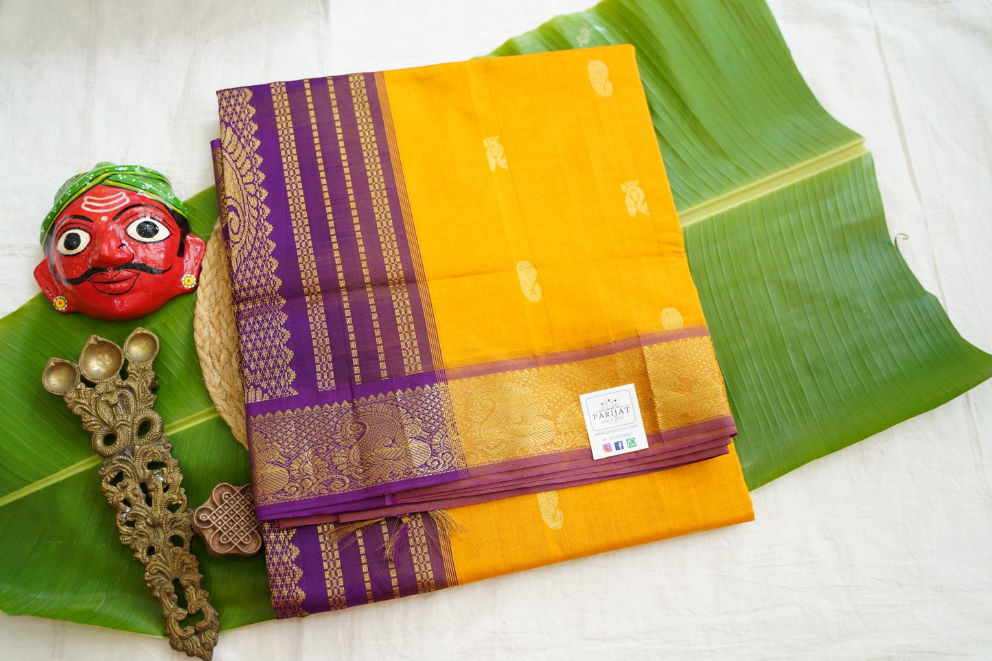 Kanchi Semi Silk Cotton Saree PC17567