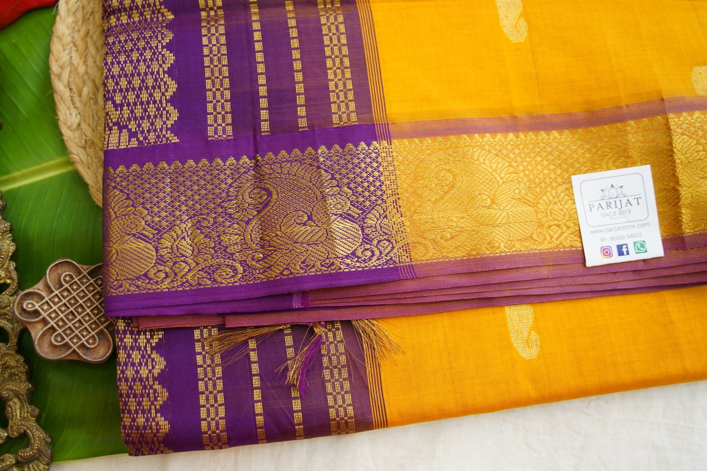 Kanchi Semi Silk Cotton Saree PC17567