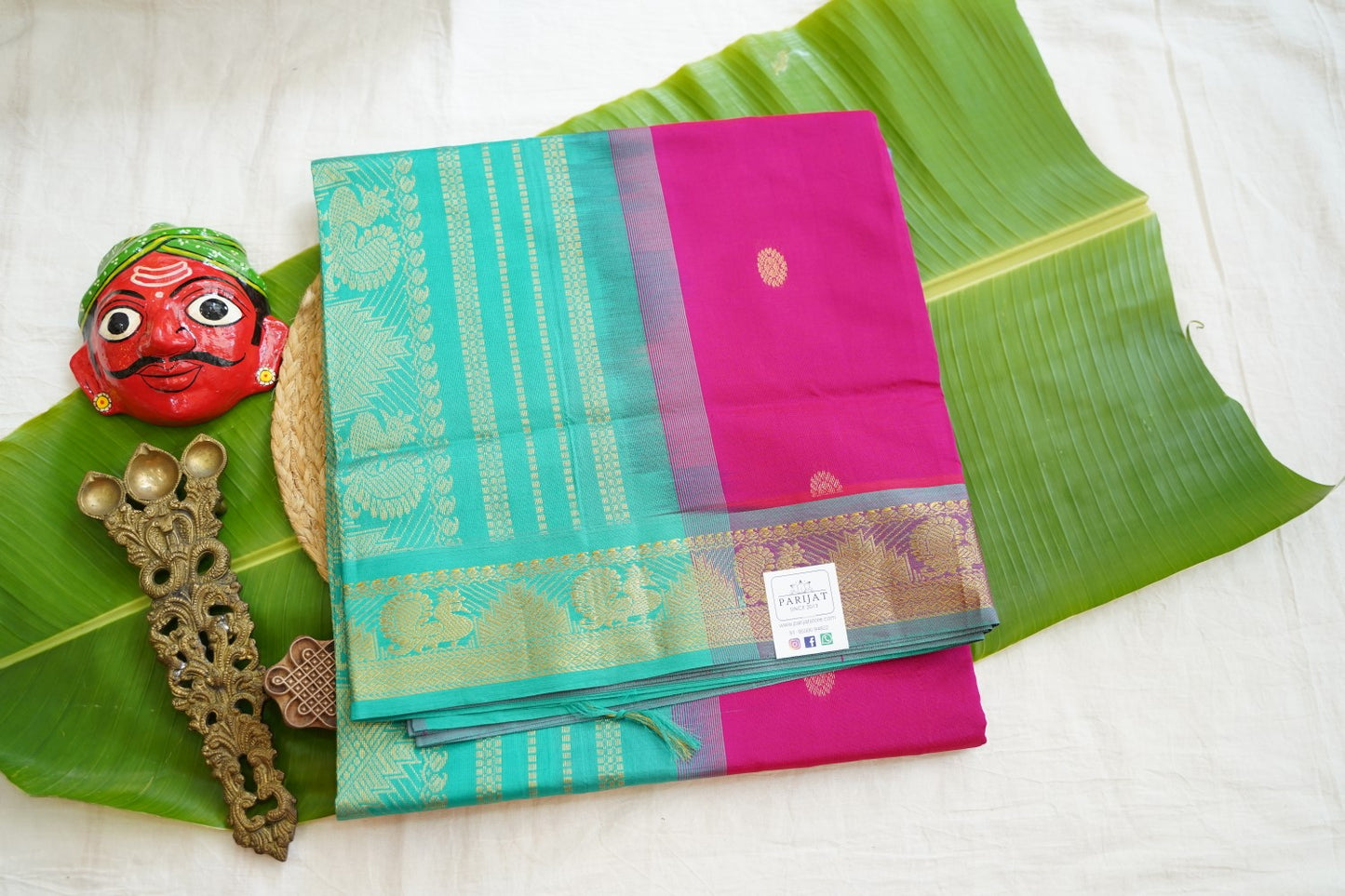 Kanchi Semi Silk Cotton Saree PC17565