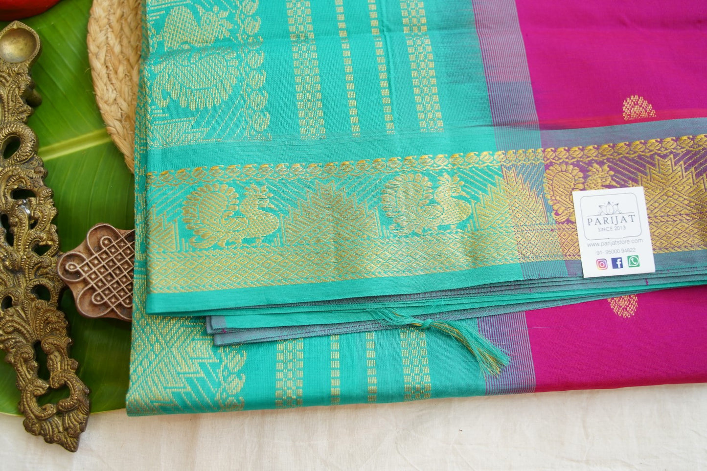 Kanchi Semi Silk Cotton Saree PC17565