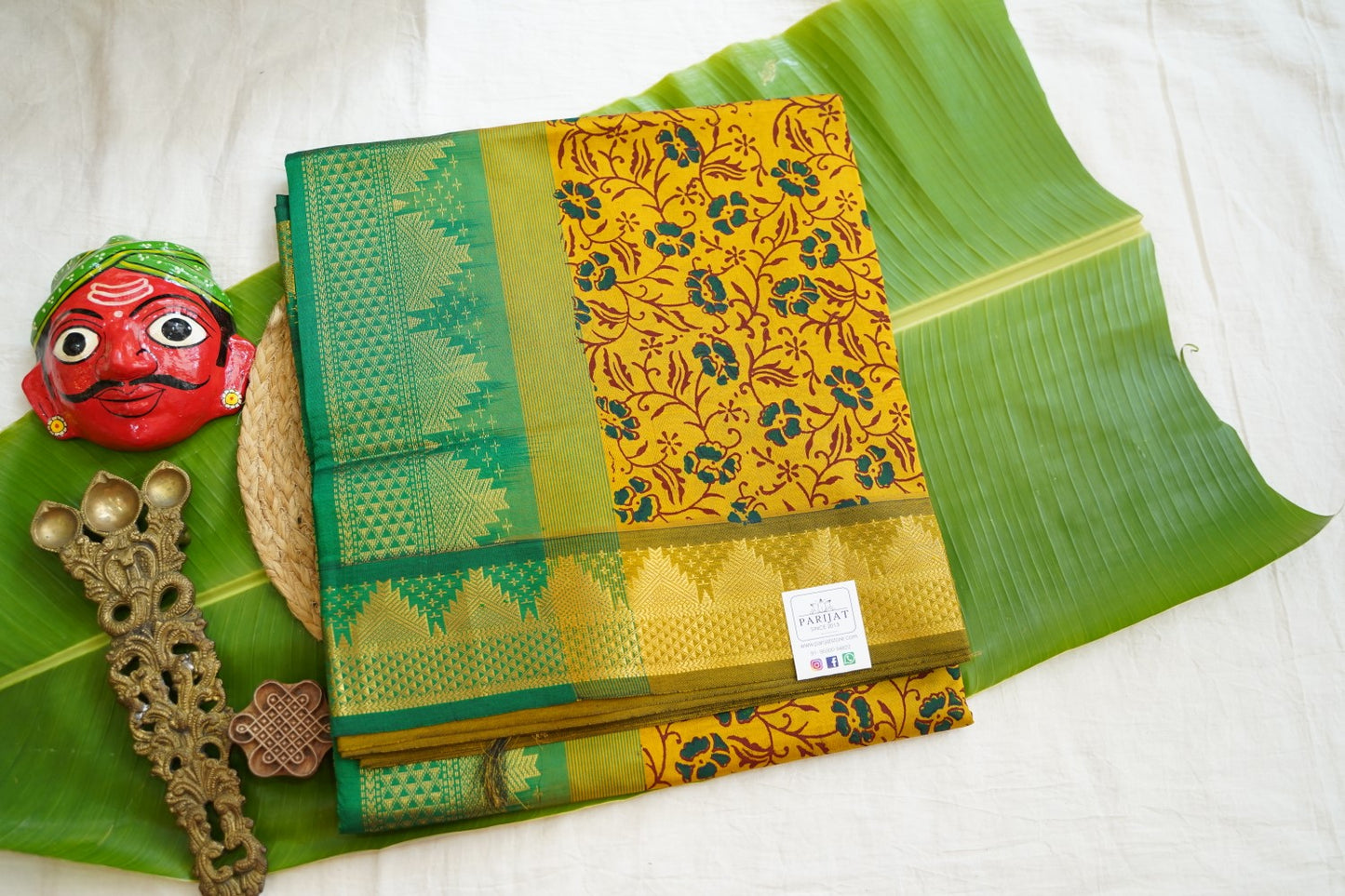 Kanchi Semi Silk Cotton Saree PC17571