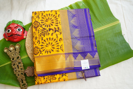 Kanchi Semi Silk Cotton Saree PC17570