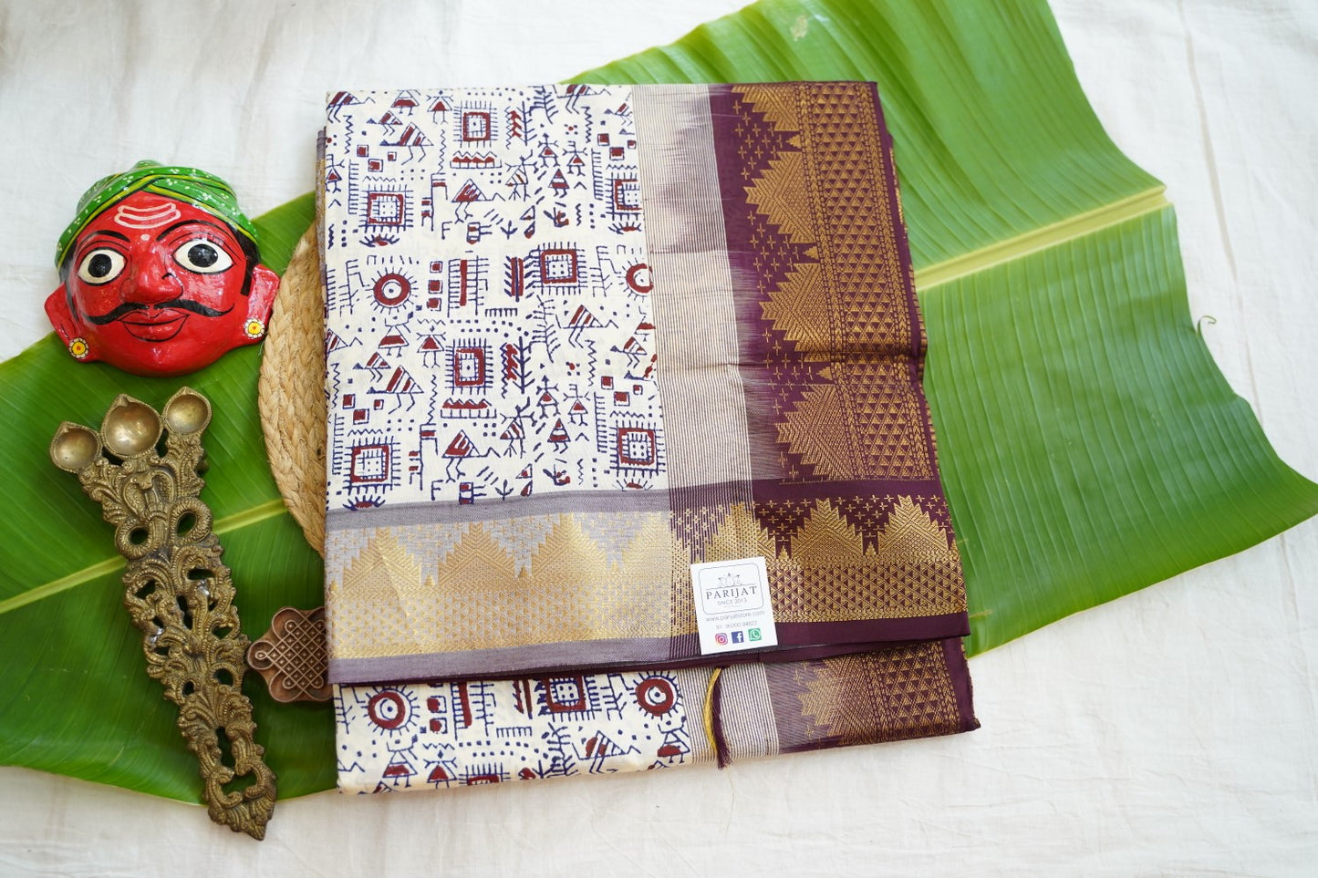 Kanchi Semi Silk Cotton Saree PC17569