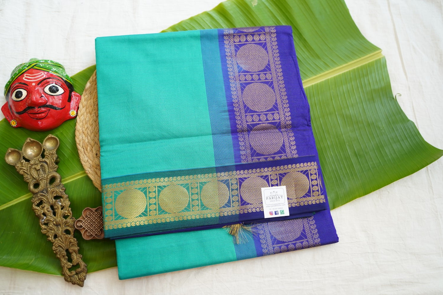 Kanchi Semi Silk Cotton Saree PC17575