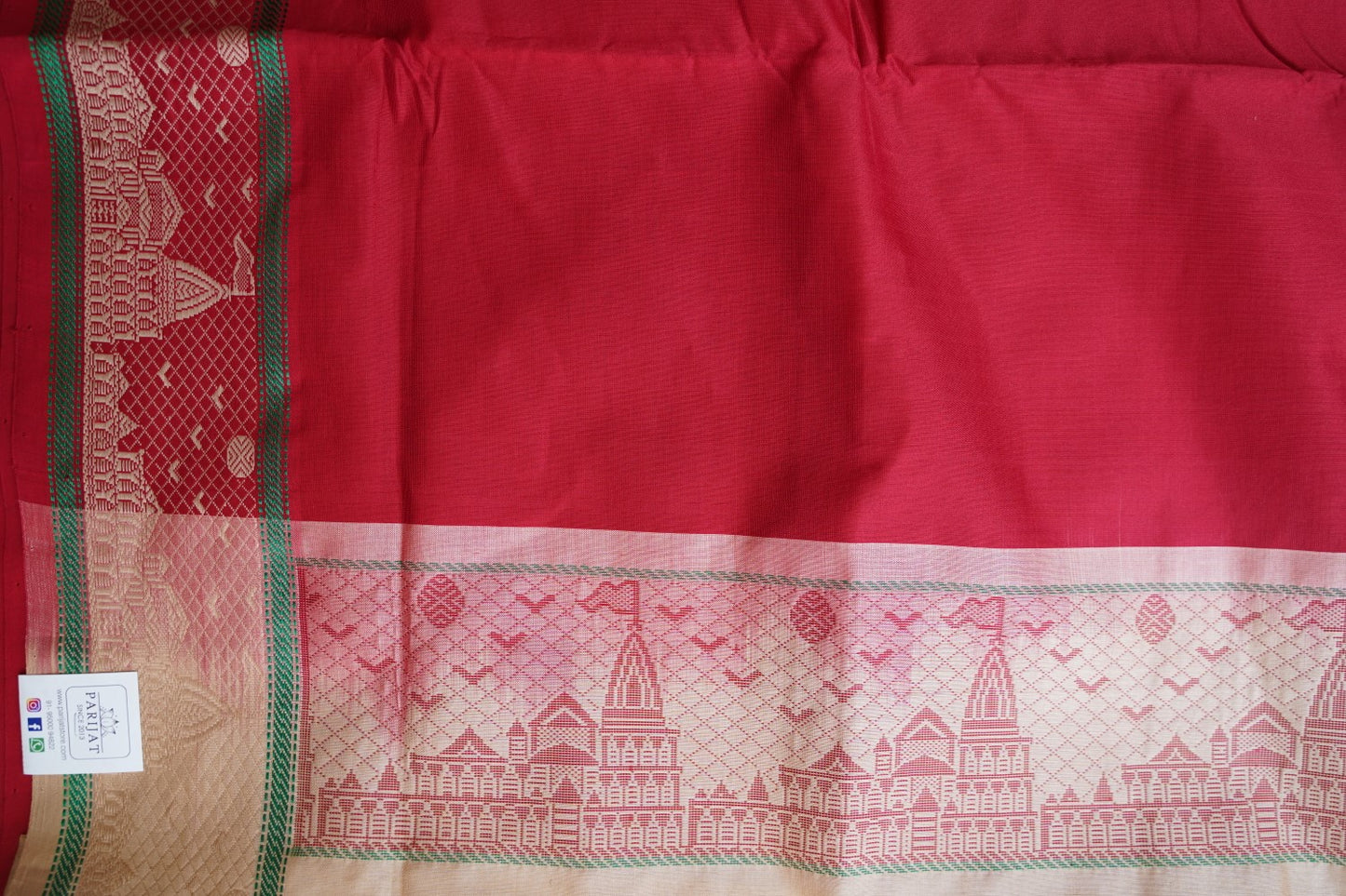 Kanchi Semi Silk Cotton Saree PC15481