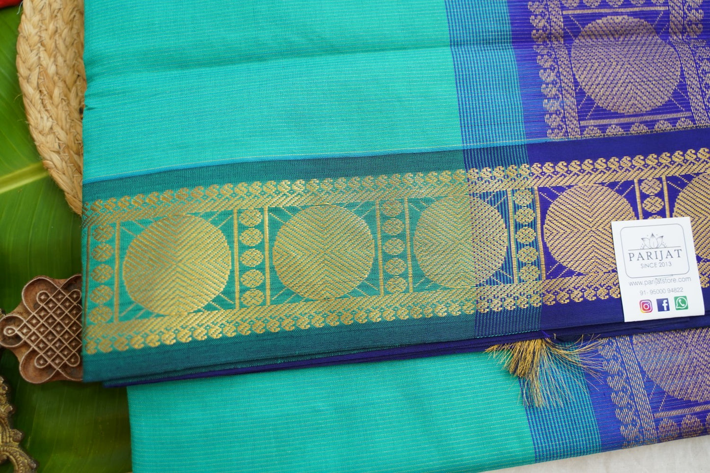 Kanchi Semi Silk Cotton Saree PC17575