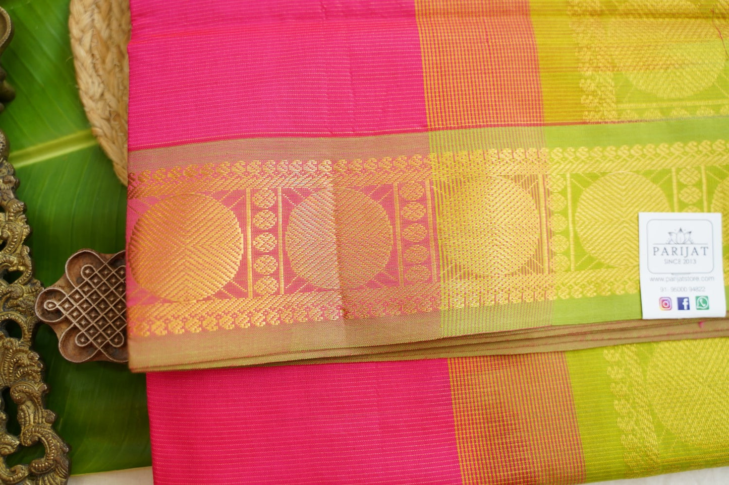 Kanchi Semi Silk Cotton Saree PC17578