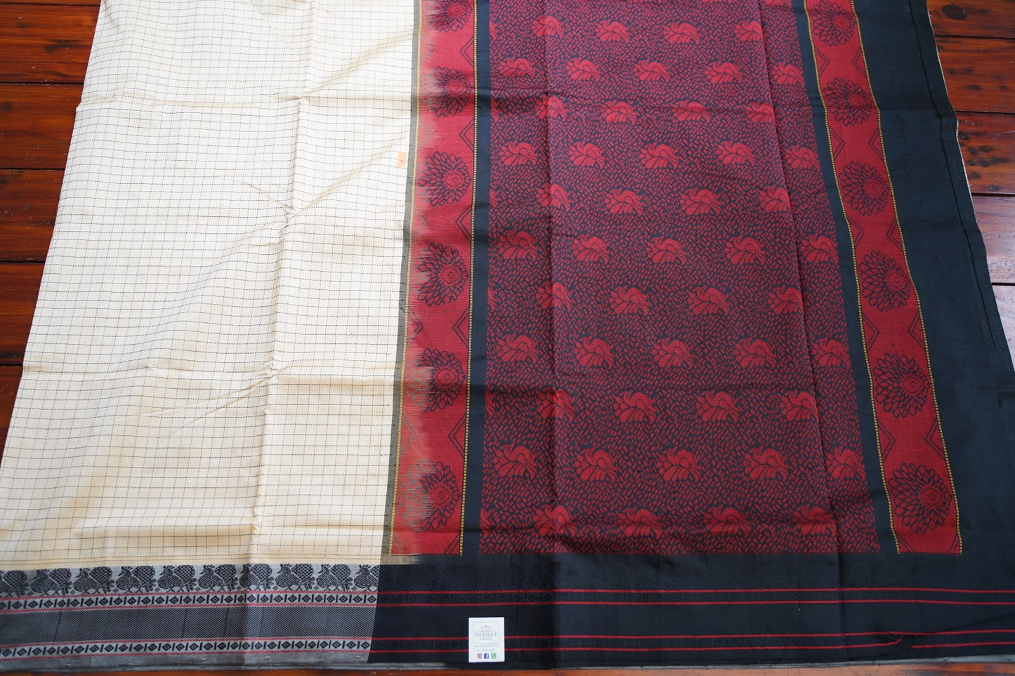 Kanchi Semi Silk Cotton Saree PC15479