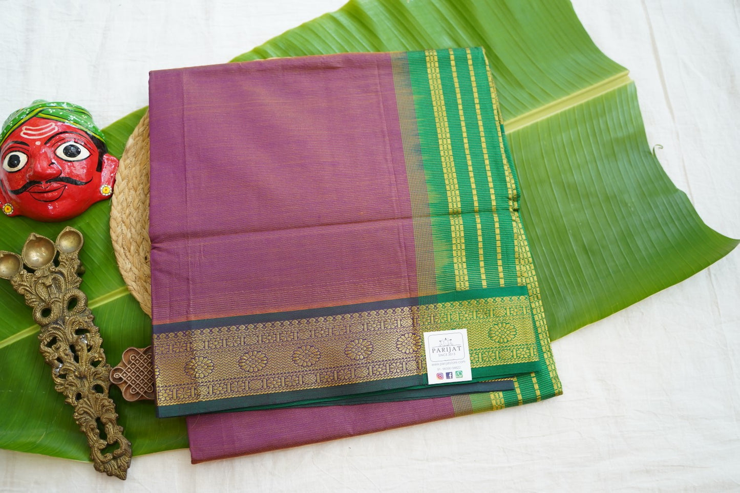 Kanchi Semi Silk Cotton Saree PC17576