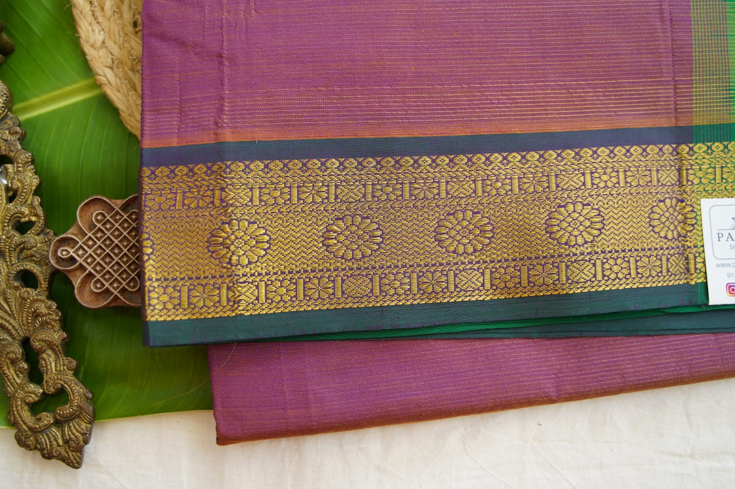 Kanchi Semi Silk Cotton Saree PC17576