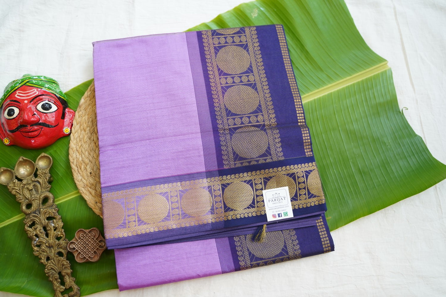 Kanchi Semi Silk Cotton Saree PC17573