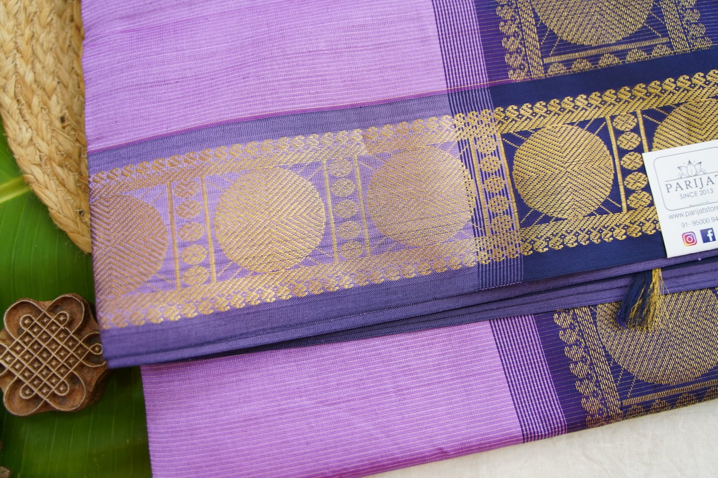 Kanchi Semi Silk Cotton Saree PC17573