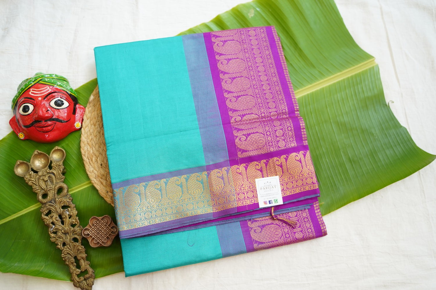 Kanchi Semi Silk Cotton Saree PC17579