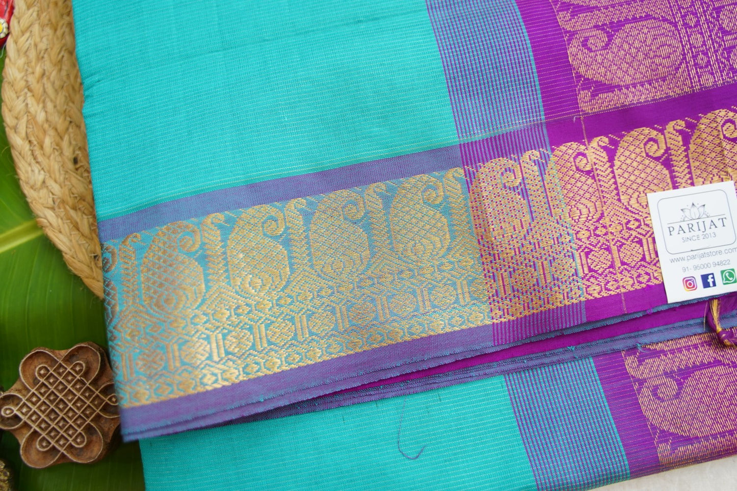 Kanchi Semi Silk Cotton Saree PC17579