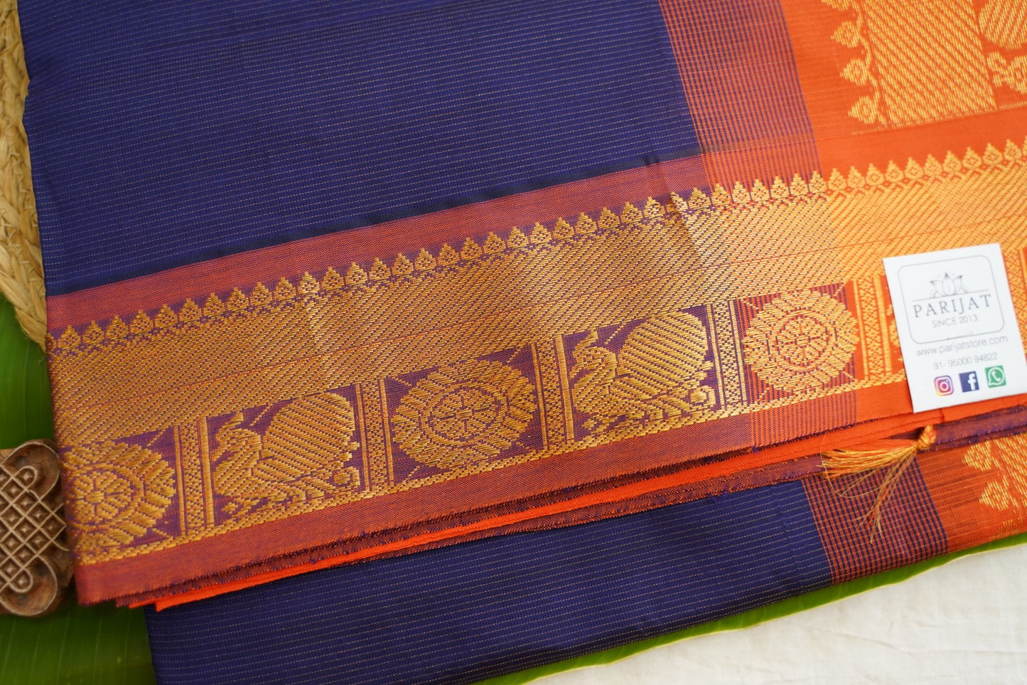 Kanchi Semi Silk Cotton Saree PC17583