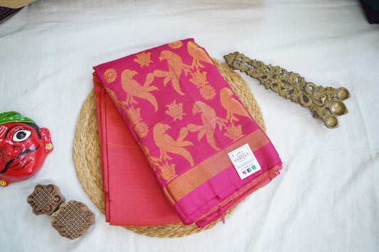 Mangalgiri Silk Cotton Saree-PC4982