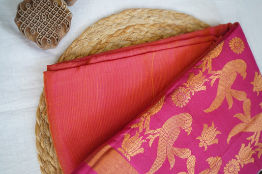 Mangalgiri Silk Cotton Saree-PC4982