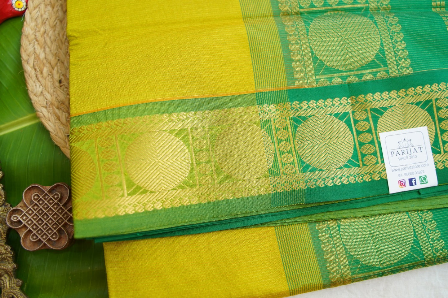 Kanchi Semi Silk Cotton Saree PC17584