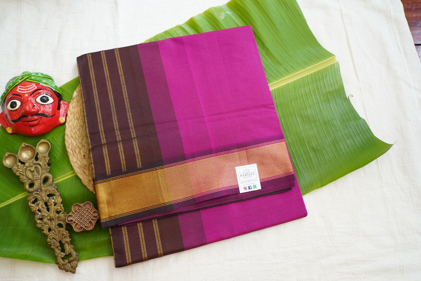 Kanchi Semi Silk Cotton Saree PC17574