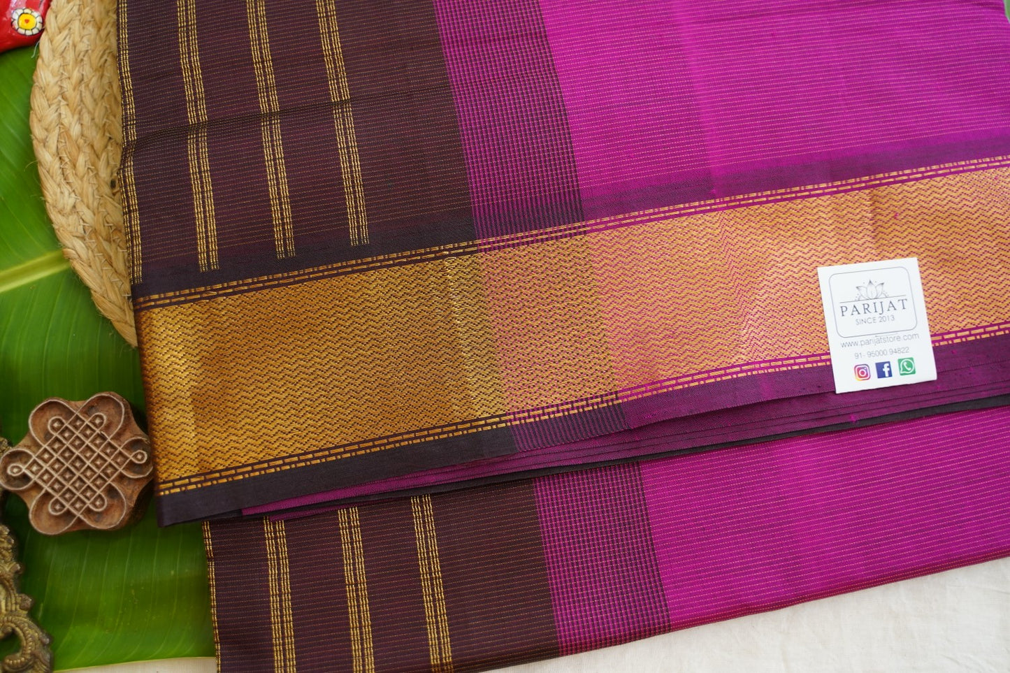 Kanchi Semi Silk Cotton Saree PC17574
